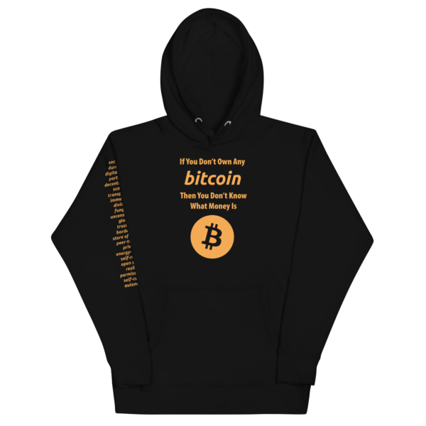 Engineered Money Bitcoin Hoodie