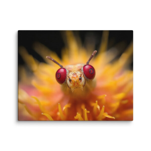 Pretty Eyes - Bitcoin Canvas Print - No Frame - Image 2