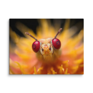 Pretty Eyes - Bitcoin Canvas Print - No Frame