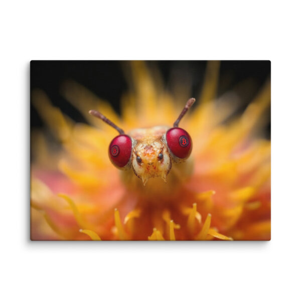 Pretty Eyes - Bitcoin Canvas Print - No Frame - Image 12
