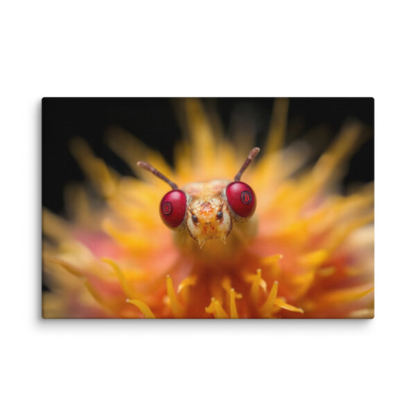 Pretty Eyes - Bitcoin Canvas Print - No Frame - Image 13